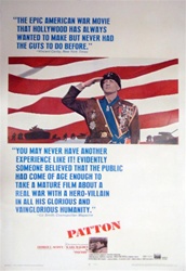 Patton US One Sheet
Vintage Movie Poster