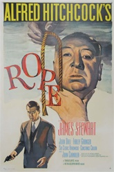 Rope US One Sheet
Vintage Movie Poster
Alfred Hitchcock