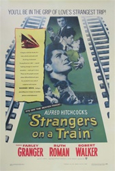 Strangers on a Train US One Sheet