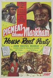 House Rent Party US Original One Sheet