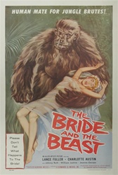 The Bride and the Beast US Original One Sheet