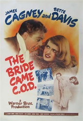 The Bride Came C.O.D. US Original One Sheet