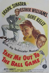 Take Me Out to the Ball Game US Original One Sheet
Vintage Movie Poster