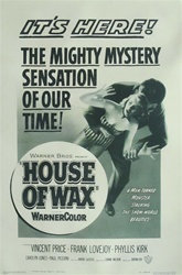 House of Wax US Original One Sheet