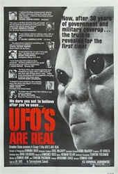 UFO's Are Real US Original One Sheet