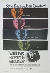 What Ever Happened to Baby Jane US Original One Sheet