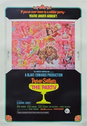 The Party Original US One Sheet
Vintage Movie Poster
Peter Sellers
