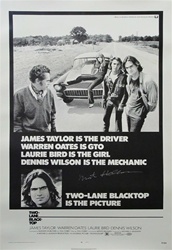 Two Lane Black Top Original US One Sheet