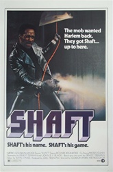 Shaft Original US One Sheet
Vintage Movie Poster
Richard Roundtree