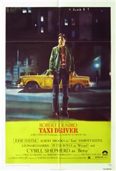 Taxi Driver Original US One Sheet
Vintage Movie Poster
Robert De Niro