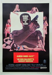 On Her Majesty's Secret Service Original US One Sheet