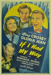 If I Had My Way Original US One Sheet
Vintage Movie Poster
Bing Crosby