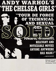 The Chelsea Girls Original Arthouse Movie Poster
Vintage Movie Poster
Andy Warhol
