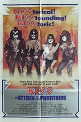 Kiss In Attack Of The Phantoms Original US One Sheet
Vintage Movie Poster