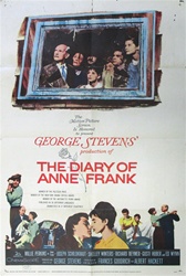The Diary Of Anne Frank Original US One Sheet
Vintage Movie Poster
