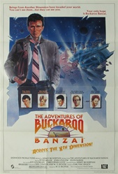 Buckaroo Banzai Original US One Sheet
Vintage Movie Poster