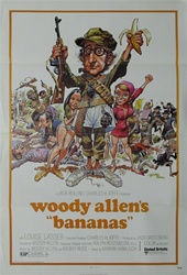 Bananas Original US One Sheet
Vintage Movie Poster