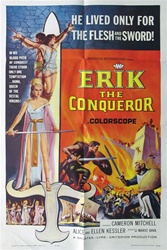 Erik The Conqueror Original US One Sheet
Vintage Movie Poster
Mario Bava