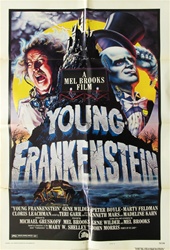 Young Frankenstein Original US One Sheet
Vintage Movie Poster
Mel Brooks