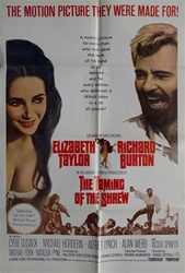 The Taming Of The Shrew Original US One Sheet
Vintage Movie Poster
Elizabeth Taylor