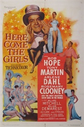 Here Come The Girls Original US One Sheet
Vintage Movie Poster
Bob Hope