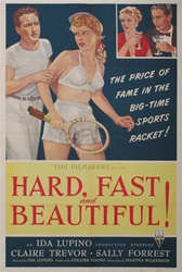Hard, Fast and Beautiful Original US One Sheet
Vintage Movie Poster
Ida Lupino