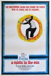 A Raisin In The Sun Original US One Sheet
Vintage Movie Poster
Sidney Poitier