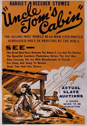 Uncle Tom's Cabin Original US One Sheet
Vintage Movie Poster
Black Cast