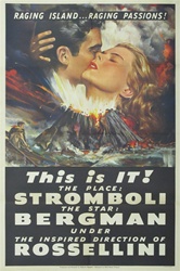 Stromboli Original US One Sheet
Vintage Movie Poster
Ingrid Bergman