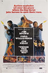 Three The Hard Way Original US One Sheet
Vintage Movie Poster
Jim Brown
