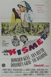 Kismet Original US One Sheet
Vintage Movie Poster
Howard Keel
