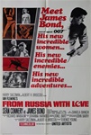 From Russia With Love Original US One Sheet
Vintage Movie Poster
James Bond