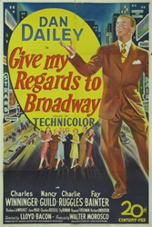 Give My Regards To Broadway Original US One Sheet
Vintage Movie Poster
Dan Dailey