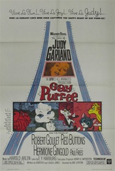 Gay Purr-ee Original US One Sheet
Vintage Movie Poster
Judy Garland