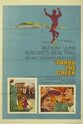 Zorba The Greek Original US One Sheet
Vintage Movie Poster
Anthony Quinn
