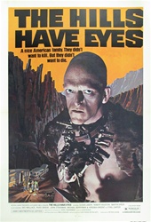 The Hills Have Eyes Original US One Sheet
Vintage Movie Poster
Wes Craven