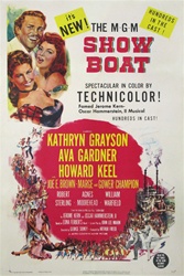 Show Boat Original US One Sheet
Vintage Movie Poster
Ava Gardner