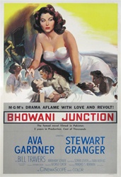 Bhowani Junction Original US One Sheet
Vintage Movie Poster
Ava Gardner