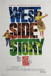 West Side Story US Original One Sheet
Vintage Movie Poster
Best Picture