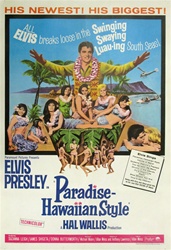 Paradise Hawaiian Style US Original One Sheet
Vintage Movie Poster
Elvis Presley