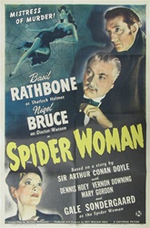 Spider Woman Original US One Sheet
Vintage Movie Poster
Sherlock Holmes