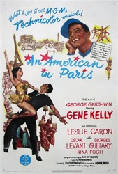 An American In Paris Original US One Sheet
Vintage Movie Poster
Gene Kelly