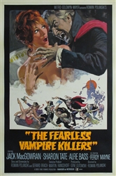 The Fearless Vampire Killers Original US One Sheet
Vintage Movie Poster
Sharon Tate