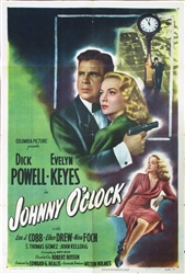 Johnny O' Clock Original US One Sheet
Vintage Movie Poster
Film Noir