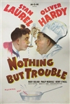 Nothing But Trouble Original US One Sheet
Vintage Movie Poster
Laurel And Hardy