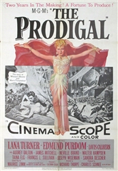 The Prodigal Original US One Sheet
Vintage Movie Poster
Lana Turner