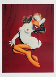 Neon Park Marilyn Duck Original Print