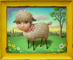 Marion Peck Little Lamb Limited Edition Print