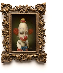 Marion Peck Thin Clown Limited Edition Print