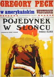 Polish Movie Poster Duel In the Sun